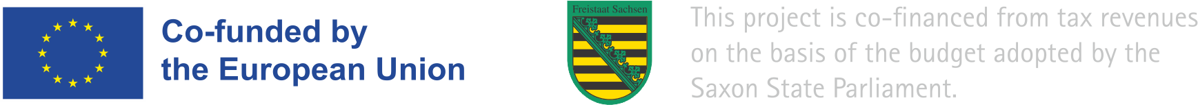 Co-funded by the European Union / Freistaat Sachsen
